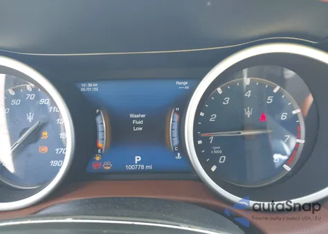 2018 Maserati Ghibli S z USA, uszkodzony, nr VIN ZAM57YSA7J1293246